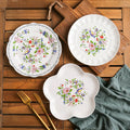 Solhui Antique Bone China Dish Tableware Plates