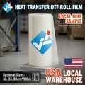 17inch Hot Peel Dtf Transfer Film Roll 30cm 33cm 37cm 40cm 42cm 45cm 60cm Dtf Pet Film for T-Shirt Heat Transfer Printing