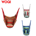 WOQI Swinging Hanging Hammock Chair -2 Cushions Suitable for Terrace Bedroom Backyard Camping