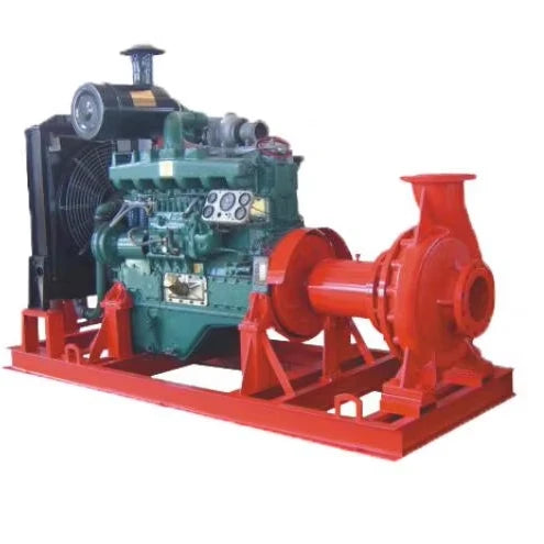 High Pressure Water Centrifugal Sewage Automatic Dewatering Single Cylinder diesel Engine Pump with Agriculture Irrigation