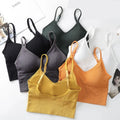 Wholesale  Backless Camisole Popular Online Item Belly Hugging Vest Women's Summer Underwear Can Be Removed Chest Pad tank Top