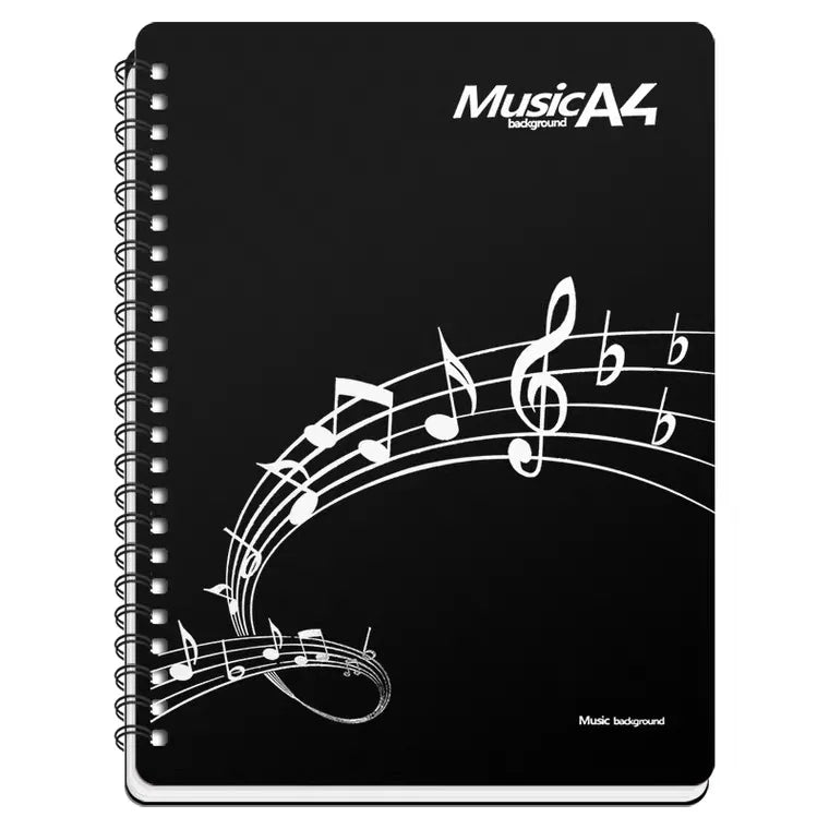 Custom A4 Waterproof PP Music Folder Page Music Score File Folder Erasable Music Sheet Binder