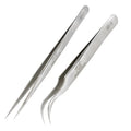 VETUS SP-11/SP-15 Anti-magnetic Stainless Steel Fan Eyelash Tweezers 3D Extension for Electronic Mobile Phone Repair Tools Kit