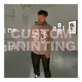 New Product Wholesale Casual Hoodies Anti-shrink for Men Fashion Styles Men's Puff Printing Zip Hoodie Custom