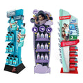 Free Custom Standing Body Care Durable Retail Corrugated Cardboard Store Supermarket Promotion Use Retail Display Rack