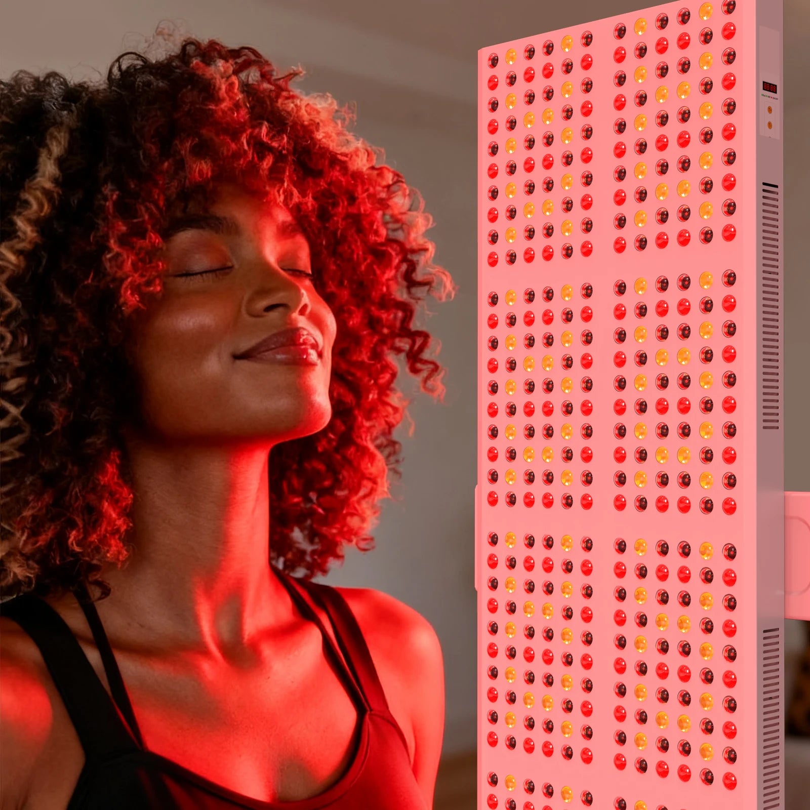 US Stock 5Spectrum Red Light Therapy Panel New Arrival 630/660/810/830/850nm 2400W Infrared Therapy Panel PDT Device