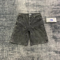 DENIMGUYS Mens Clothing Custom Logo Embossed Carpenter Jorts Design Vintage Streetwear Baggy Summer Casual Denim Shorts for Men