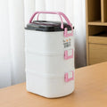 Student Portable Lunch Box Stainless Steel Grids Multi-Layer Plastic Food Container Heatable Office Lunch Box