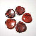 2026 Red jasper Worry Stone : Crystal Worry Stone : Crystal Healing Palm Thumb Stone