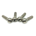 China Wholesale Stainless Steel Threaded Studs 1/4 Inch M3 M6 M4 M5 M8 Metal Round Ball Head Screw