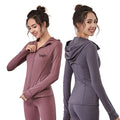 2025 New Women's Hoodies & Sweatshirts Long Sleeve Sports Coat  Casual Tight Zipper Custom Women's Hoodies
