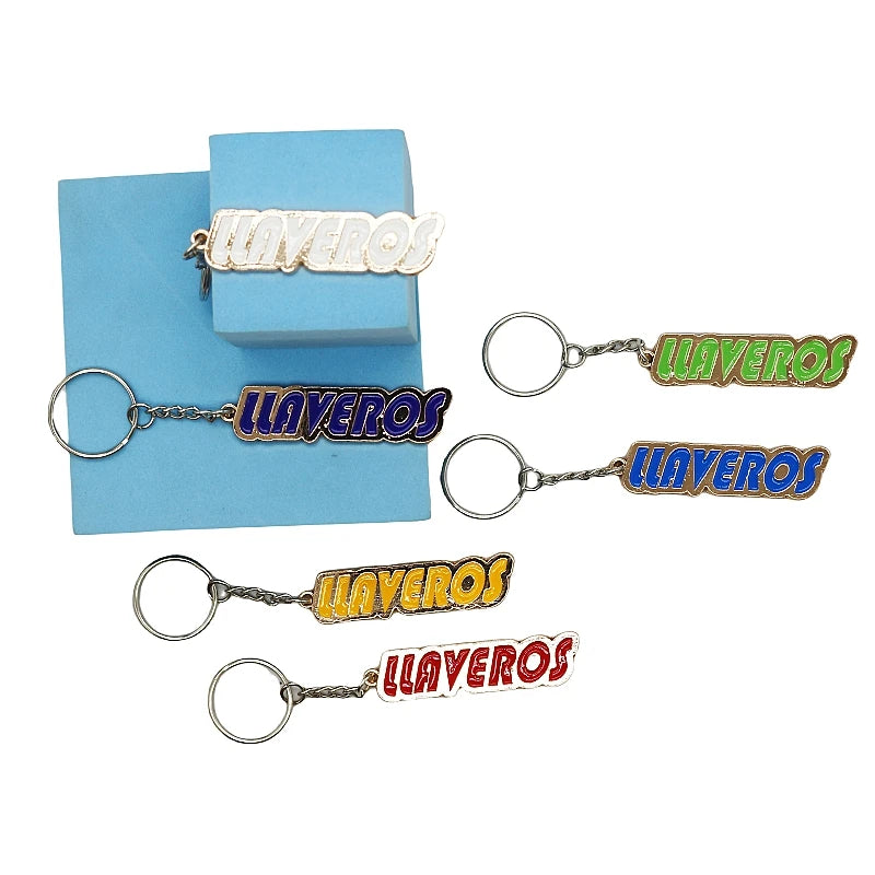 Wsnbwye base madera llavero llaveros destapadores para sublimar gift Anime Sublimation fan DIY llaveros Metal Keychain