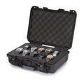 10 Slot Black Luxury Plastic Watch Box Case Watch Pre-Cut Waterproof Dustproof Lockable Travel Hard Case