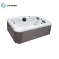 Bathtub Whirlpool 2 Persons Luxury Acrylic Bathroom Eco Friendly Europe Balboa Control Hot Tub 19 Therapy Jets Modern SUNRANS