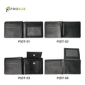 Prosub Sublimate Purse Blanks Bi-Fold Mens Pu Leather Flip up Personalized Custom Print Sublimation Blank Wallets
