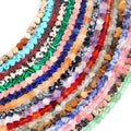4mm Heart Shape Natural Stone Beads Tiger Eye Lapis Heart Stone Beads for Jewelry Making