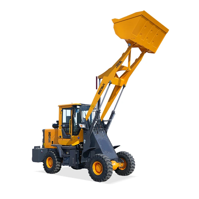 SECSUN Earth Moving Machine Front End Wheeled Loader Chinese 1 Ton 2 Ton 3 Ton 5 Ton Wheel Loader for Sale
