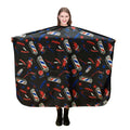 Free Sample Factory Wholesale Barber Hairdresser Apron Hair Cutting Cape Salon Barber Pole Hair Styling Gown