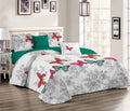 2022 New Design Plaid Quilted Jacquard Bedspreads King Queen Size Floral Pattern Cotton Microfiber for Home Use for Christmas