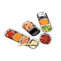 Stainless Steel Soy Dipping Plate Seasoning Saucer Condiment Sauce Dishes Dipping Bowls for Home