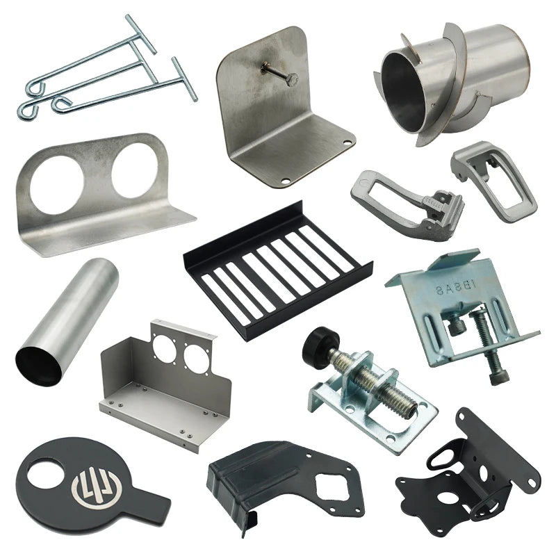 Custom Sheet Metal Fabrication Manufacturer Metal Parts Stainless Steel Laser Cutting