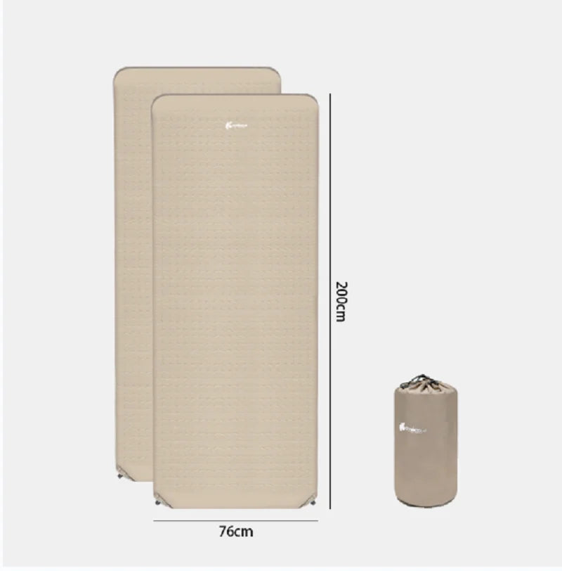 2025 Portable Inflatable Camping Sleeping Pad Inflatable Camping Sleeping Pad Lightweight Self Inflating Camping Mat Air Mat