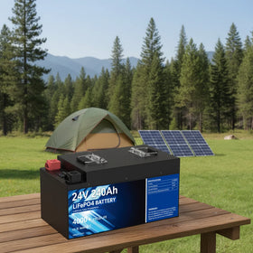 OEM 6000 Cycle Motorhomes Wohnmobil Solar LFP 24v 200ah 100ah Lifepo4 Battery Pack Lithium Ion Battery Energy Storage Battery