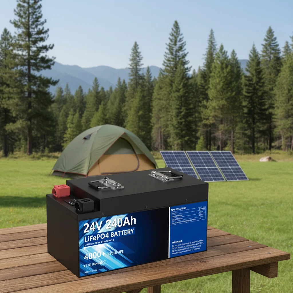 OEM 6000 Cycle Motorhomes Wohnmobil Solar LFP 24v 200ah 100ah Lifepo4 Battery Pack Lithium Ion Battery Energy Storage Battery