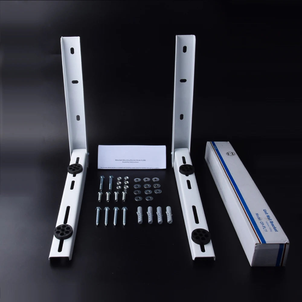 HVAC Factory Wall Support Split Mounting Angle air Conditioner Outdoor Support Ac Screw Folding Brackets