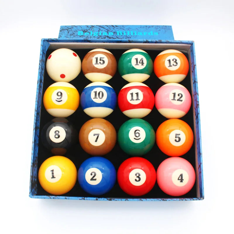 Hot Sell 57.2mm Belgian Billiards 2-1/4" Billiard Ball 16pcs/box for Sale MegaBDM