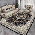 European-style Floor Carpet Rug Living Room Coffee Table Dining Room Door Mat Machine-woven Non-slip Carpet Modern Pad MegaBDM