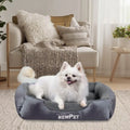 Wholesale All-Season Luxury Pet Bed Small Size Soft Warm Square Dog Sofa Cushion with Removable Cartoon Animal Pattern for Cats
