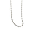 Tonglin Wholesale Korean Necklace the Pig Nose Chain S925 Sterling Silver Pendant Necklace Real Gold Chains for Ladies