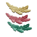 Wholesale Iron on Pink Color Scrambled Eggs DIY Uniform Trucker Hat Baseball Cap Accessory Captain Embroidery Badge Patches