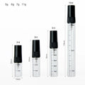 MUB 2ml 3ml 5ml 10ml Glass Sprayer Perfume Bottle with Scale