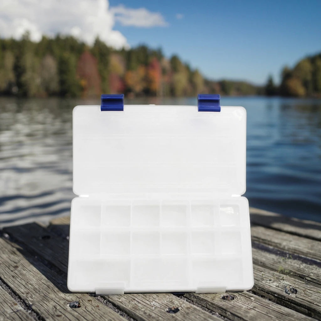 HISTAR Customizable High Grade Plastic Portable Small Size Fishing Lure Box for Lake and River Tackle