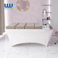 Cover Massage Table Topper Salon Bedbeauty Bed Anatomical Mattress Wave for Lash