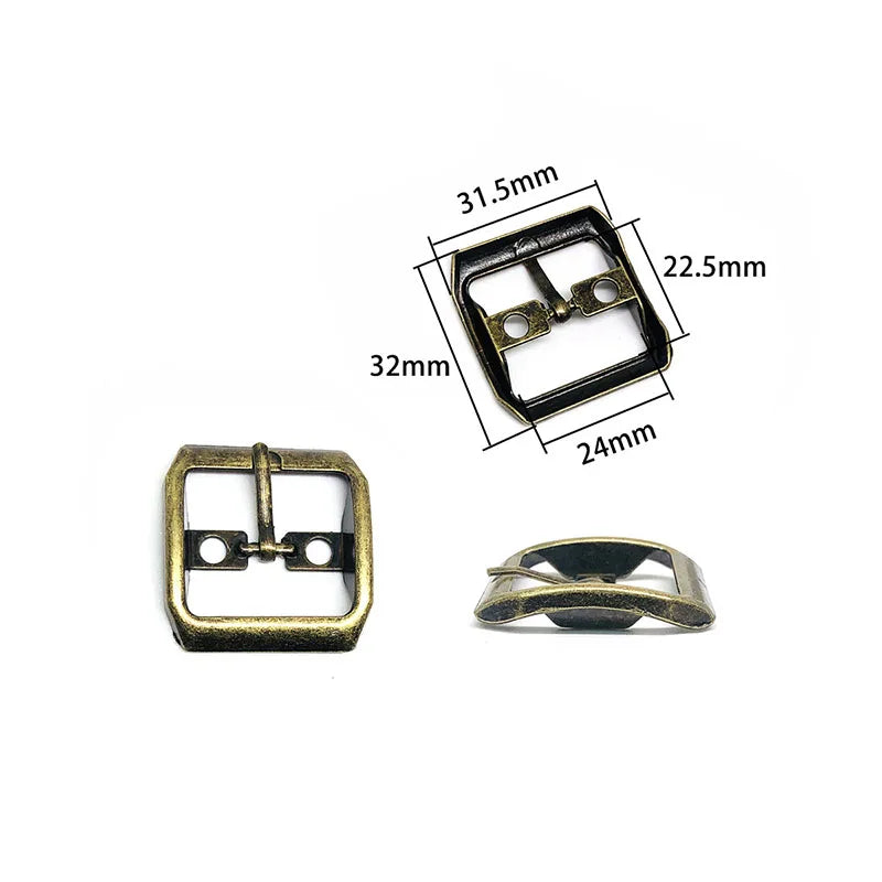Metal Shoe Buckle Hardware Multi-Style Buckle Fittings for Sandals and Boots