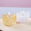 Handmade Resin Crafting Mold Crystal Candle Holder Silicone Mold