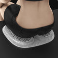 Anjuny Summer Cooling Office Chair Seat Cushion Orthopedic Back Support Pad Coccyx Sciatica Pain Memory Foam Air-Filled