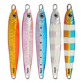 SNEDA Quality 20g 30g 40g 60g 3D Fish Eyes Slow Jigging Lures Offshore Long Cast Luminous Metal Lead Baits