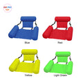 Float Lounge Water Bed Swimming Pool Folding Adjustable With Backrest Entertainment Safe Inflatable Hammock Chair Air Mattress