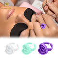 Star Speed Wholesale 100 Pcs Eyelash Glue Ring Cup Heart Shape Glue Cup Lash Drop Glue Holder