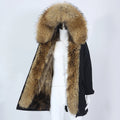 OFTBUY 2023 Waterproof Men Long Parka Winter Jacket Natural Real Raccoon Fox Fur Coat Collar Hooded Thick Warm Streetwear New
