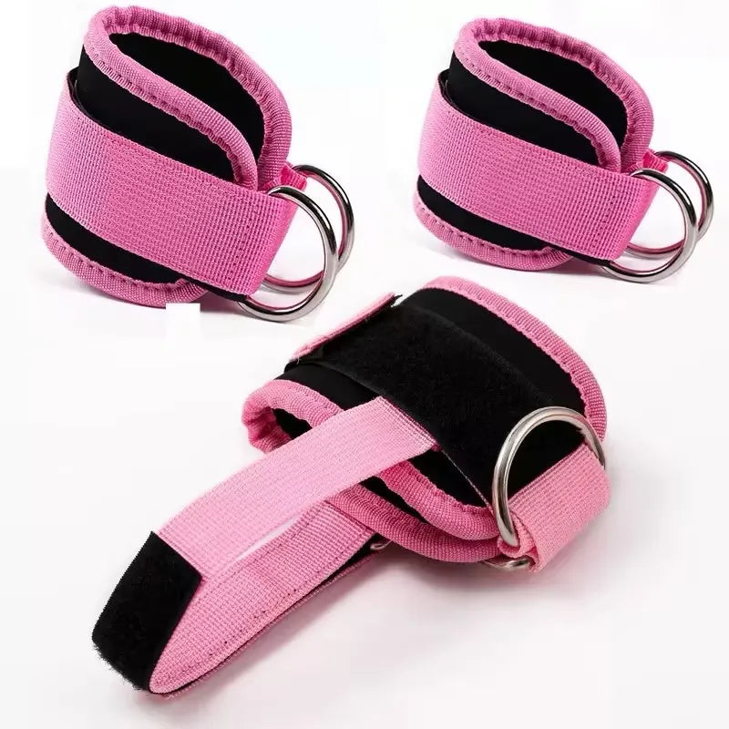 NQ SPORTS Ankle Straps for Men's and Women's Cable Machines for Kickbacks Qlute Exercises Support Pulling Pushing Bands