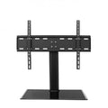 Factory Price Universal TV Stand for 32-55 Inch LCD LED TVs 45Kg Load Height Adjustable TV Base Stand with Tempered Glass Base