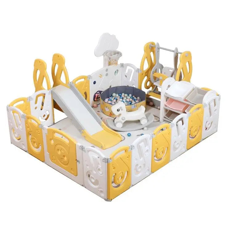 2025 Modern Design Indoor Foldable Plastic Playpen Kids Playground Playpanel Whosale Baby Fence for Park School Outdoor