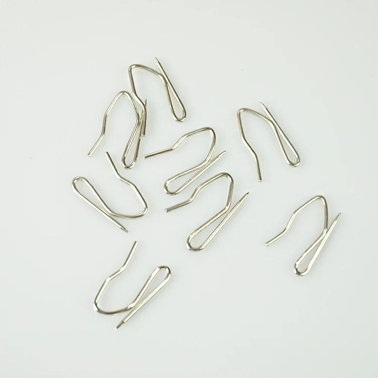 Factory Price Modern Good Quality Curtain Pin Hook Stainless Steel Metal Curtain Pin Hooks