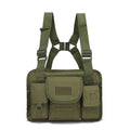 Tactical Chest Rig Bag Hip Hop Streetwear Vest Bag Outdoor Waist Pack with MOLLE Panels for Urban EDC & Fashion