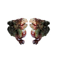 Hot Selling 40cm Natural Jade Carving Dragon Turtle Statue